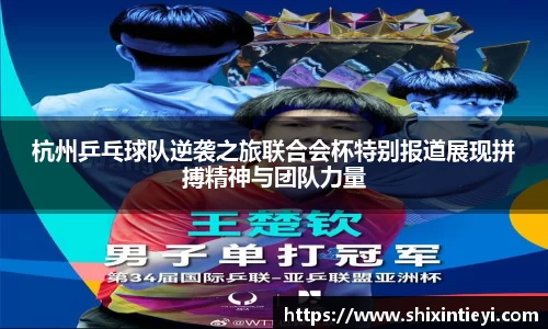 杭州乒乓球队逆袭之旅联合会杯特别报道展现拼搏精神与团队力量